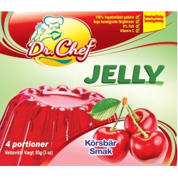 Dr.Chef Jelly körsbär 85gr