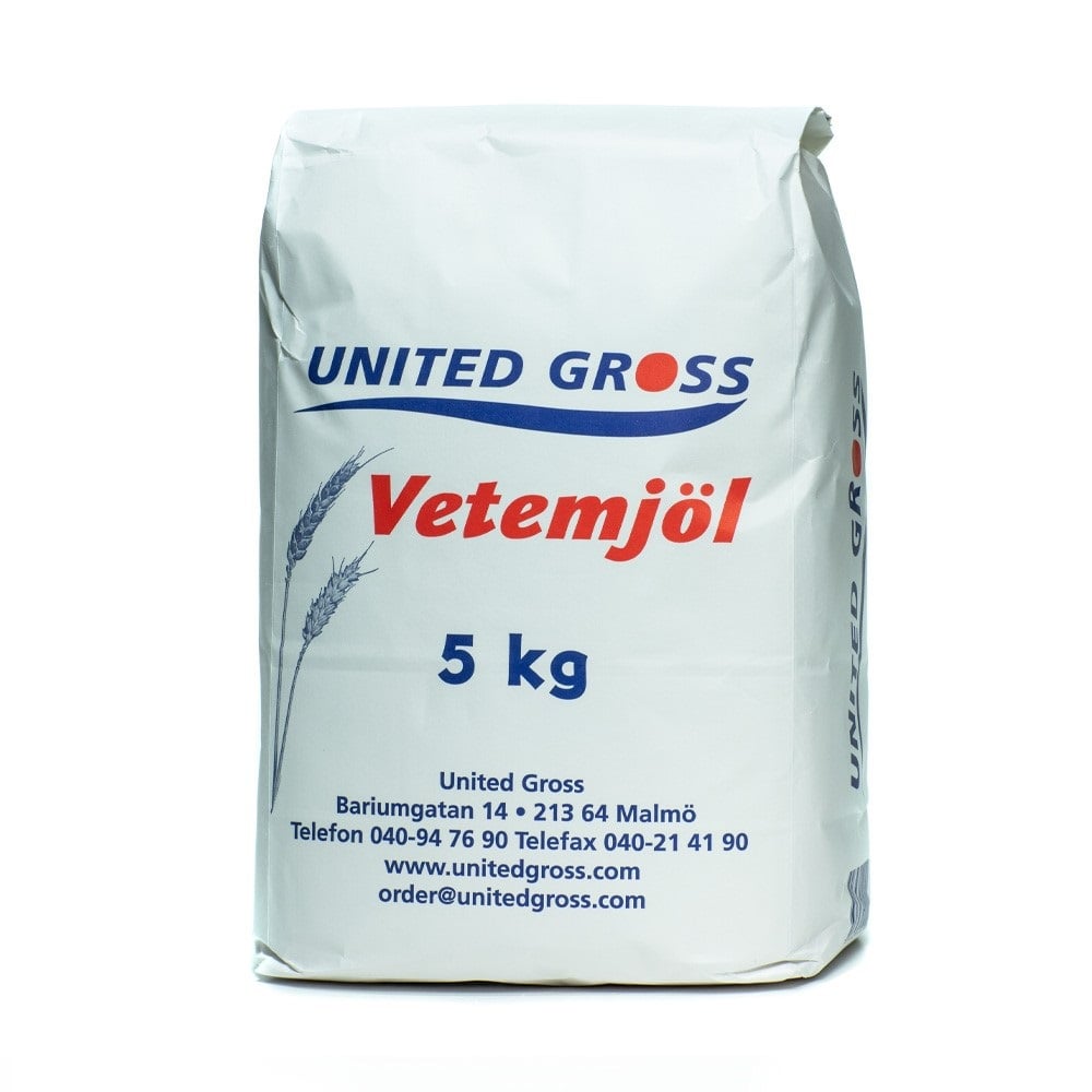 Vetemjöl United Gross 5kg