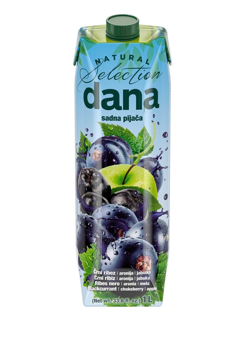 XDana Äpple/blåbär 1L*12