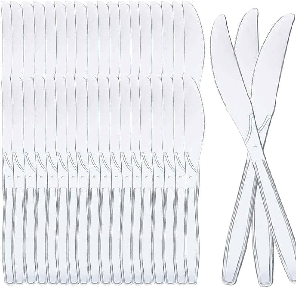 Kniv transparent 18,5cm  50st*40