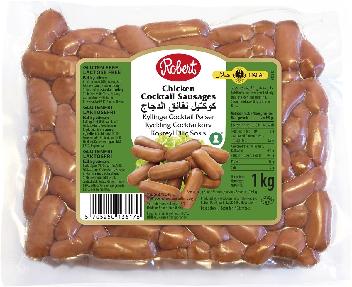 Cocktail Korv Robert 1kg*4