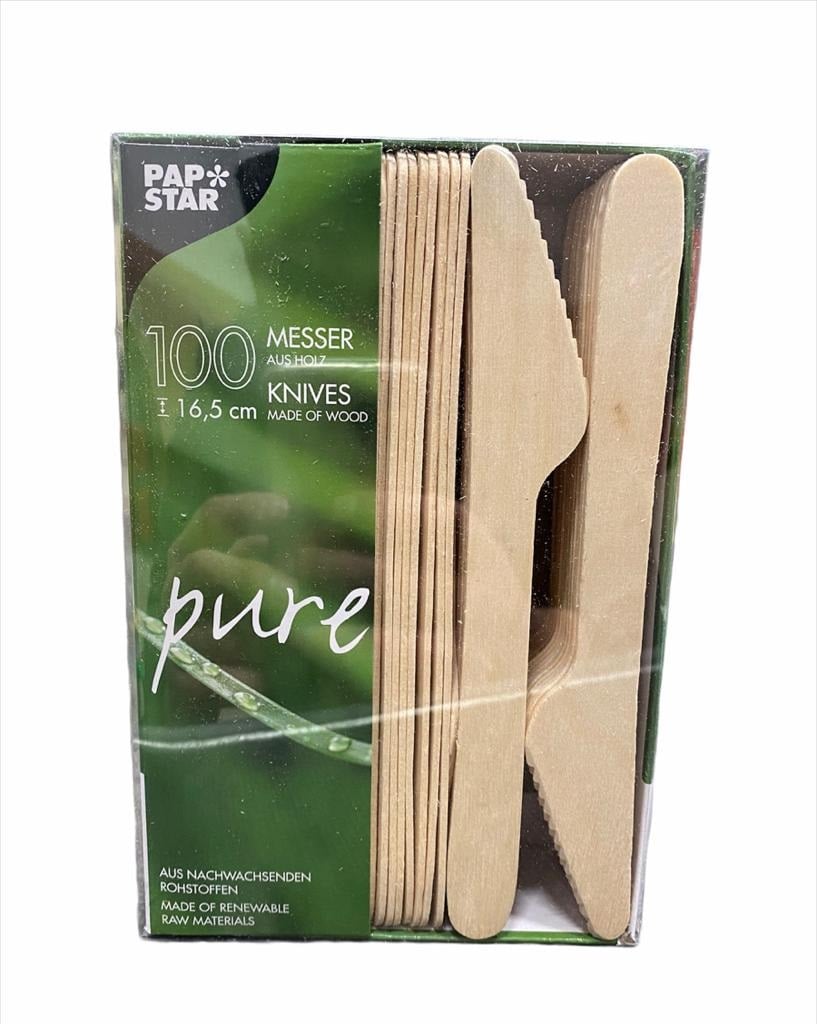 Kniv Trä 100st*10