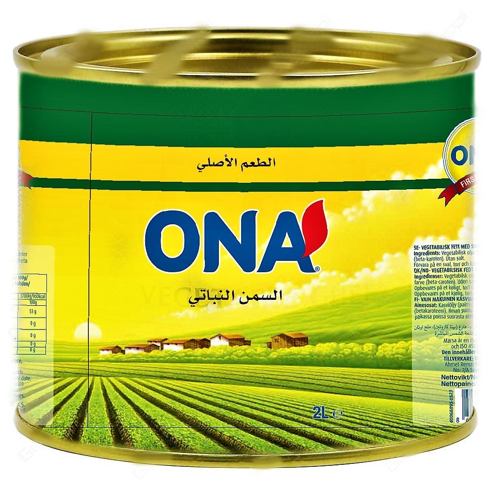 Ona Vegetabilisk ghee 2kg*6