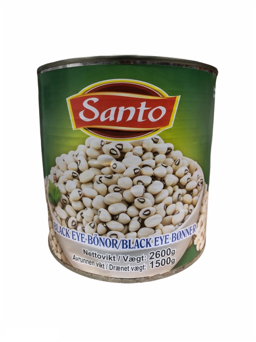 Santo Black eye bönor 2,5kg*6