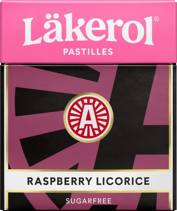 Läkerol Raspber Licor 25gr*48