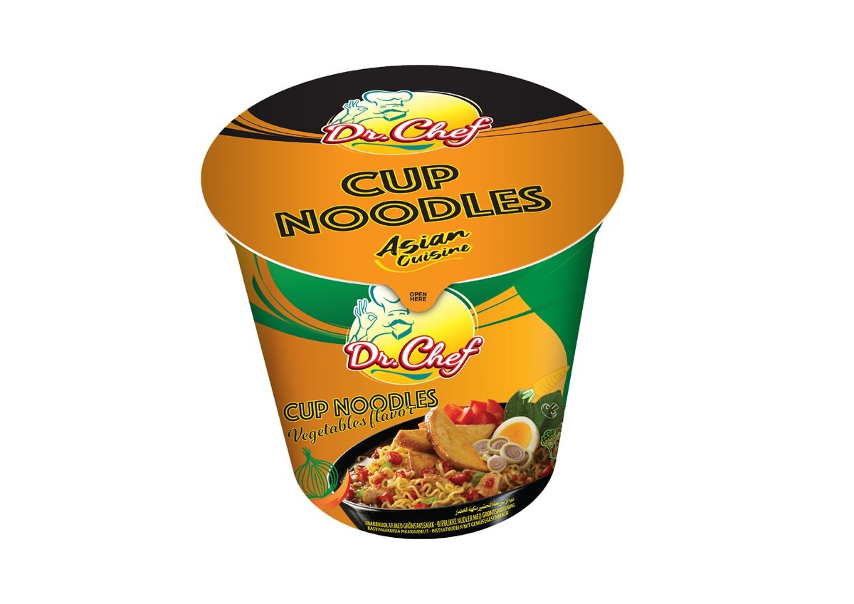 Dr Koppnudlar Vegetariska 60g*24