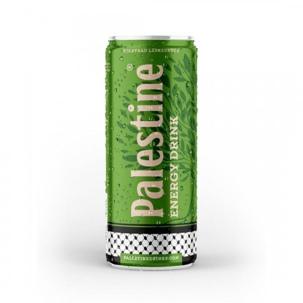 Palestine Energy drink Grön 25cl*24