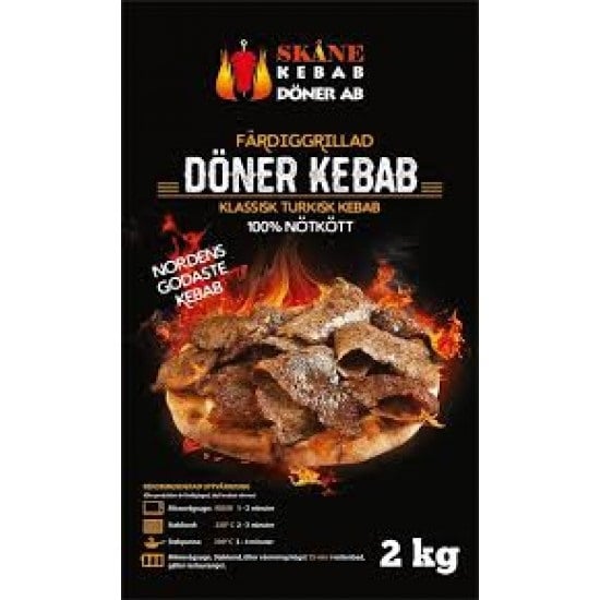 Skåne Kebab Grillad Kebab 2kg*5