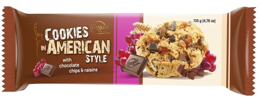 American Cookies Russin 135gr*18