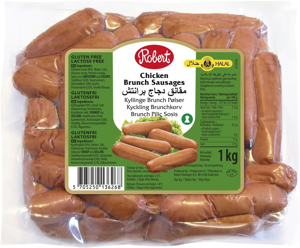 Brunch Korv Robert 1kg*4