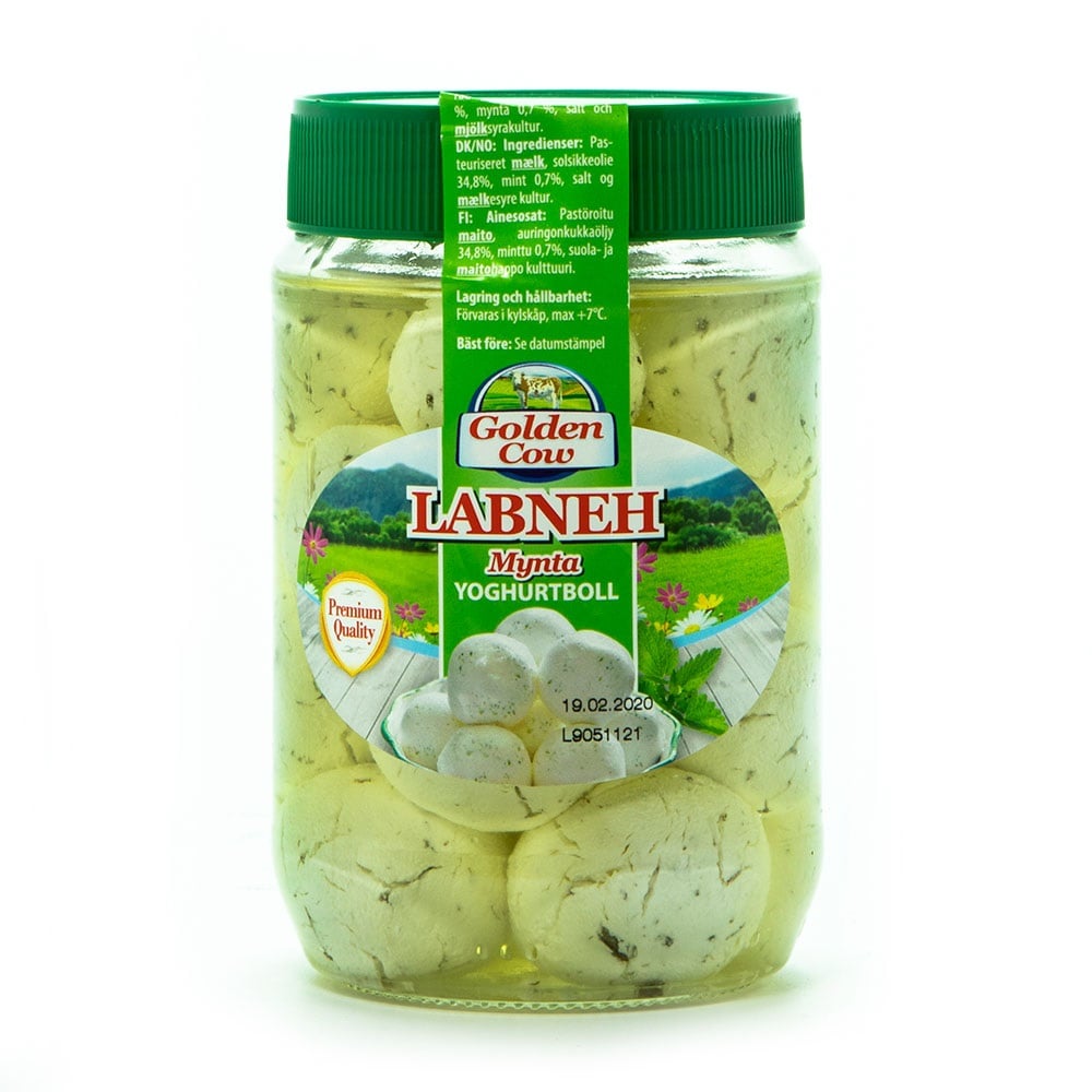 GC Labneh Yoghurt boll Mynta 425gr*12