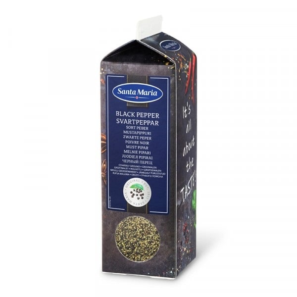 SM Svartpeppar Grovmalen 460gr*6