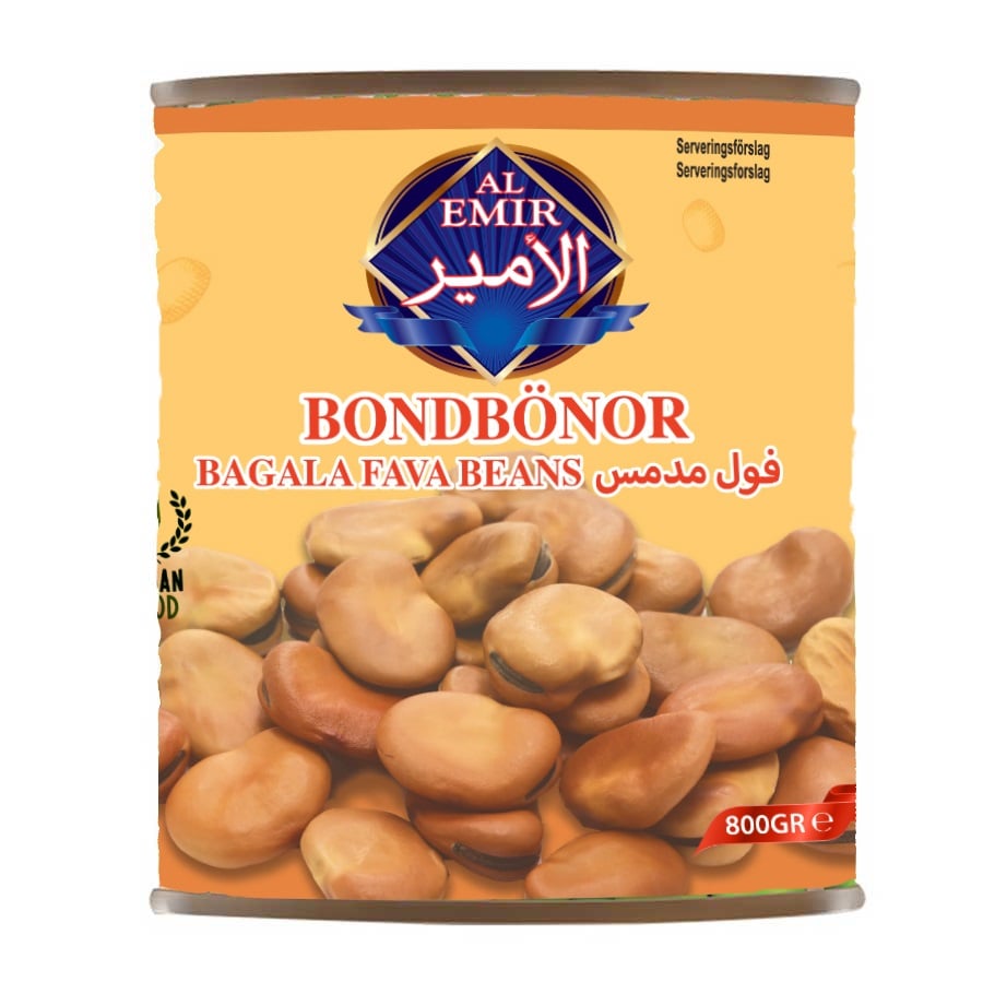 Bondbönor AlAmir burk 800grx12