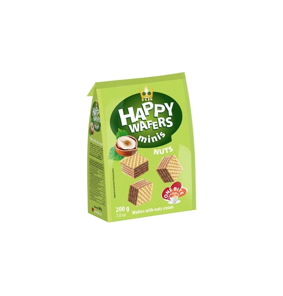 Happy Wafers Nut 200gr*10