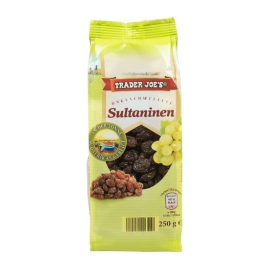 Russin Svart Trader Jo 250g*24 TEXT