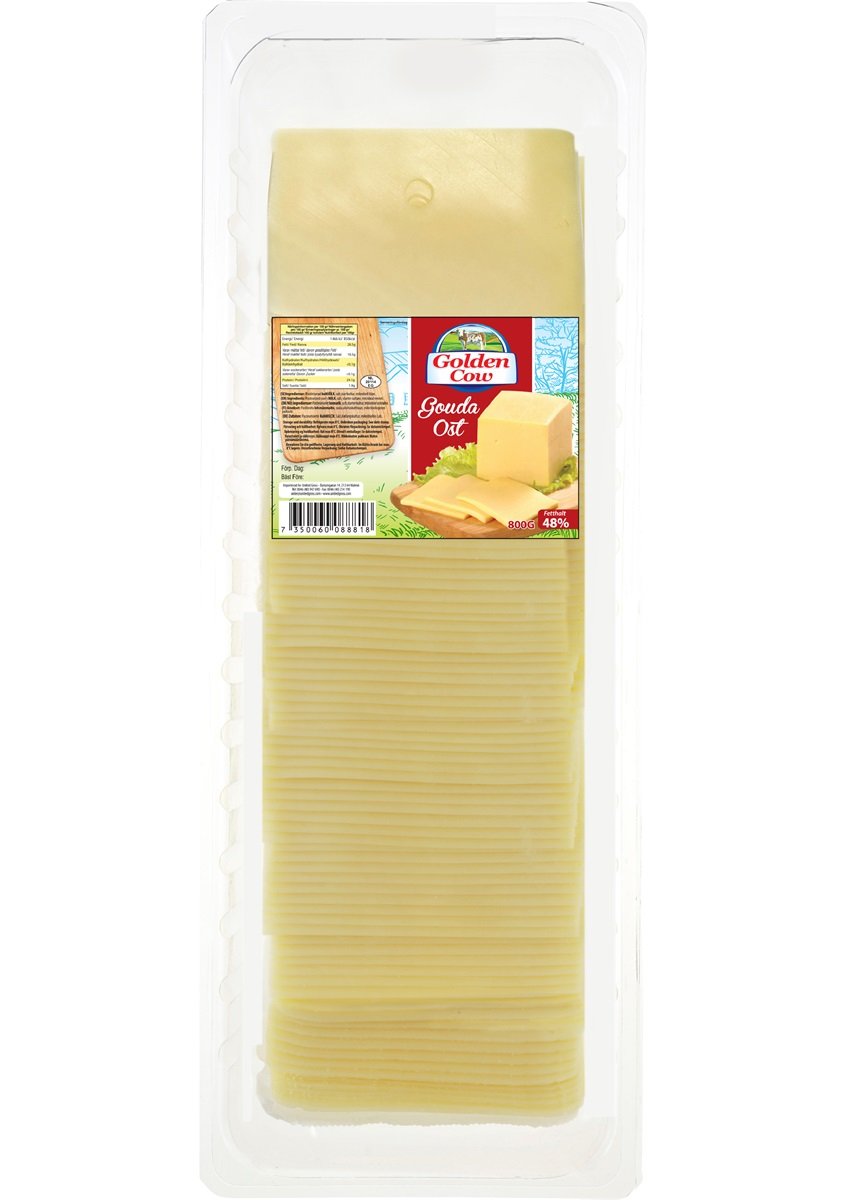 Goudaost Skivad 48% 800gr*8