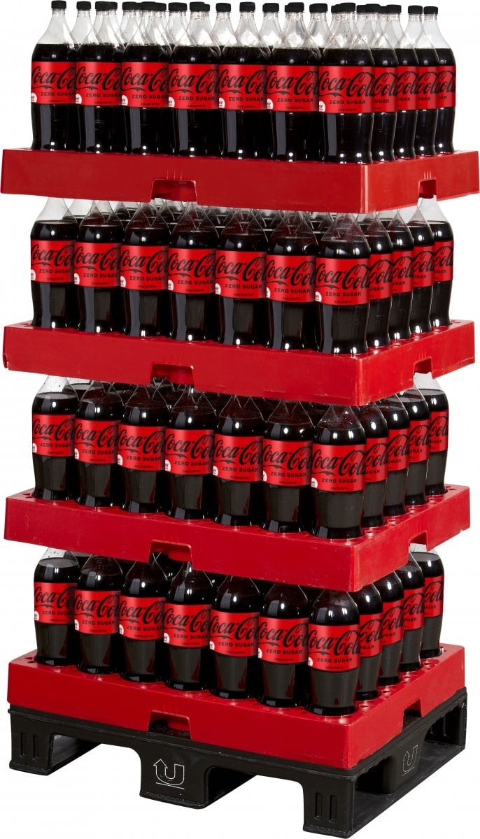 Coca Cola Zero 2L*140ST DISPLAY