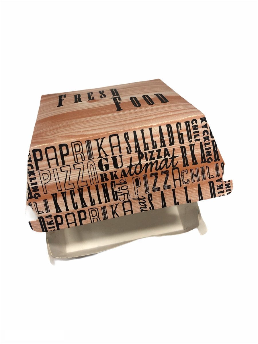 Hamburgerbox papper 240st