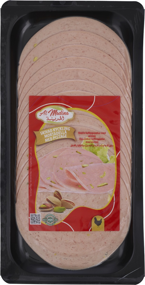 Salami Kyckling Pistage 135gr*12