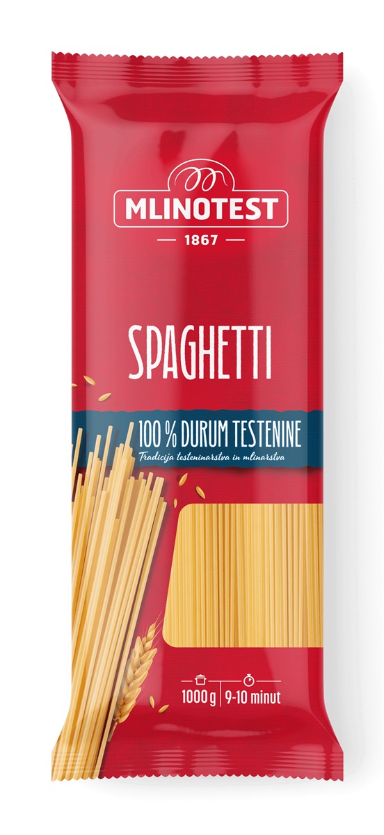 Mli Durum Spaghetti 1kg *10 TEXT