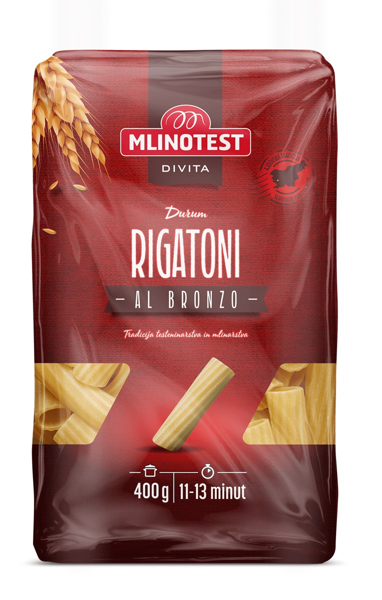 Mli Divita durum Rigatoni “Al bronzo” 400gr*10