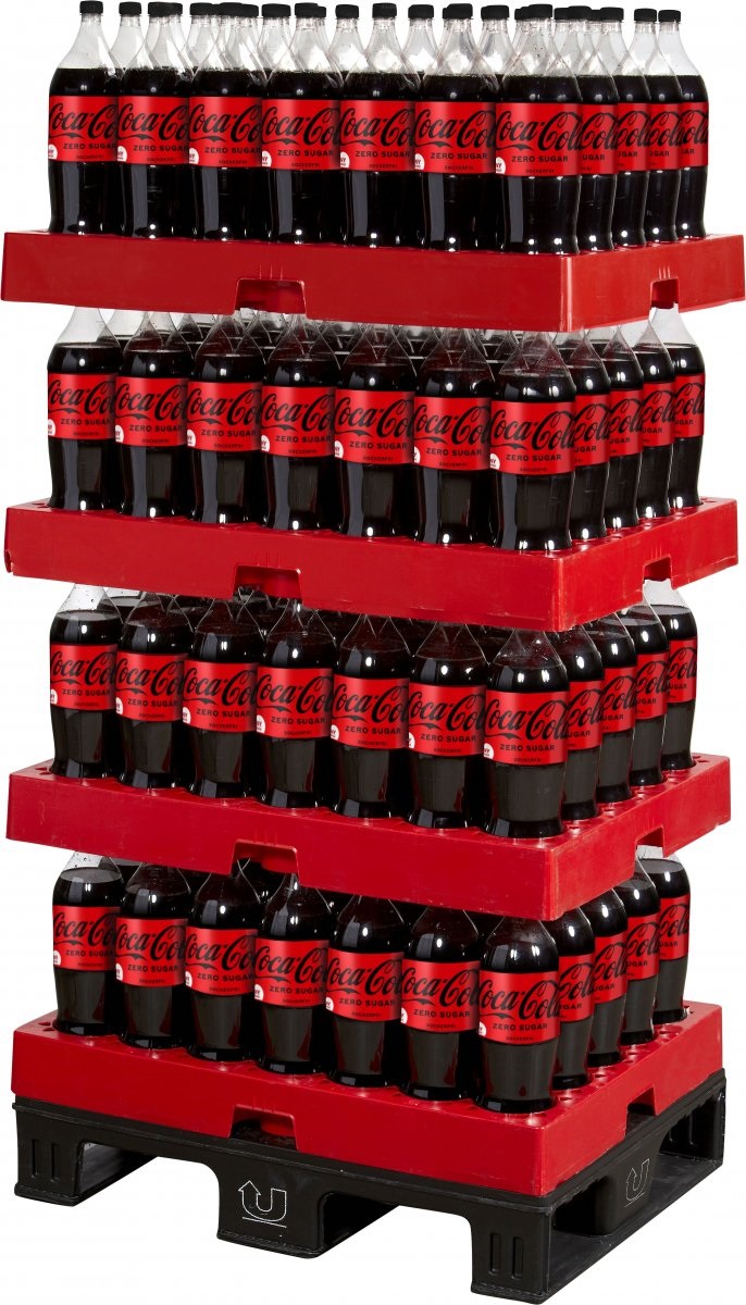 Coca Cola Zero 2L*140ST DISPLAY