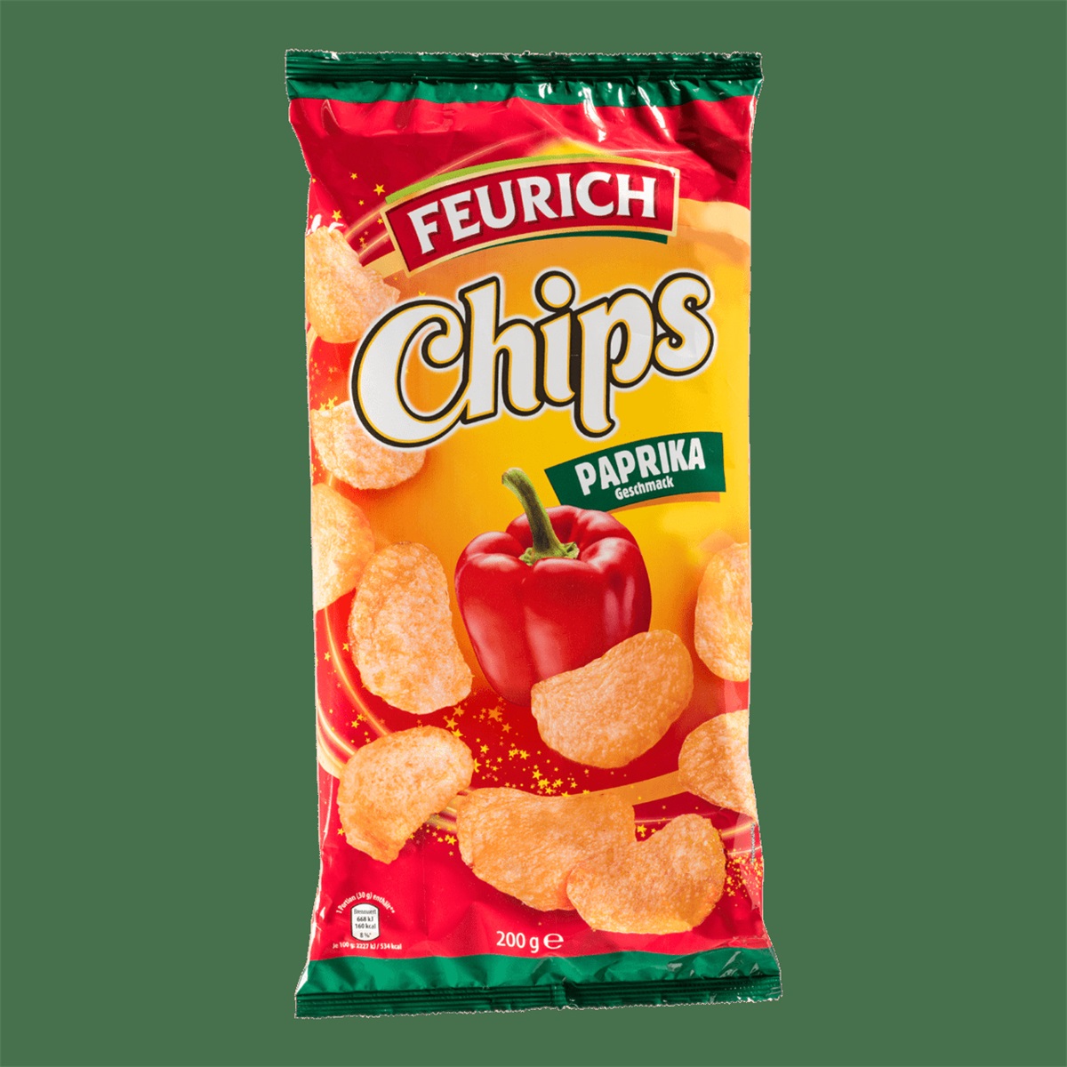 Paprikachips 200g*10 TEXT