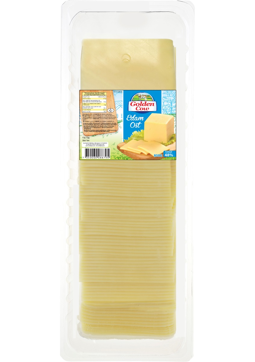 Edamerost Skivad 40% 800gr*8