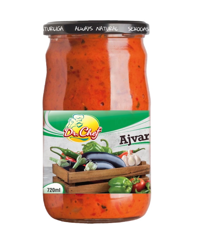 Ajvar Dr Chef Mild 720ml*12