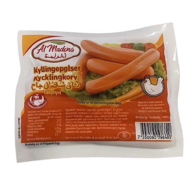 AL M Kycklingkorv fryst 340gr*32