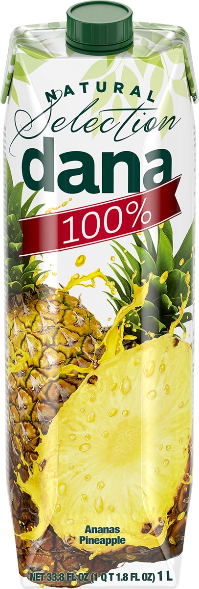 Dana Ananas 100% Juice 1l*12