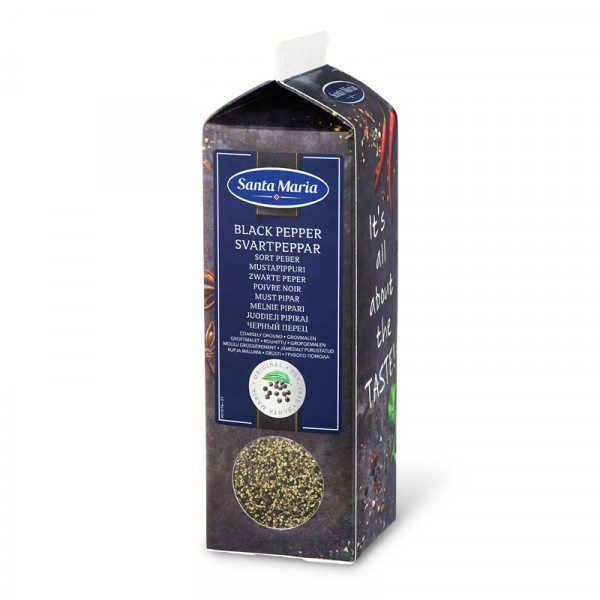 SM Svartpeppar Grovmalen 460gr*6