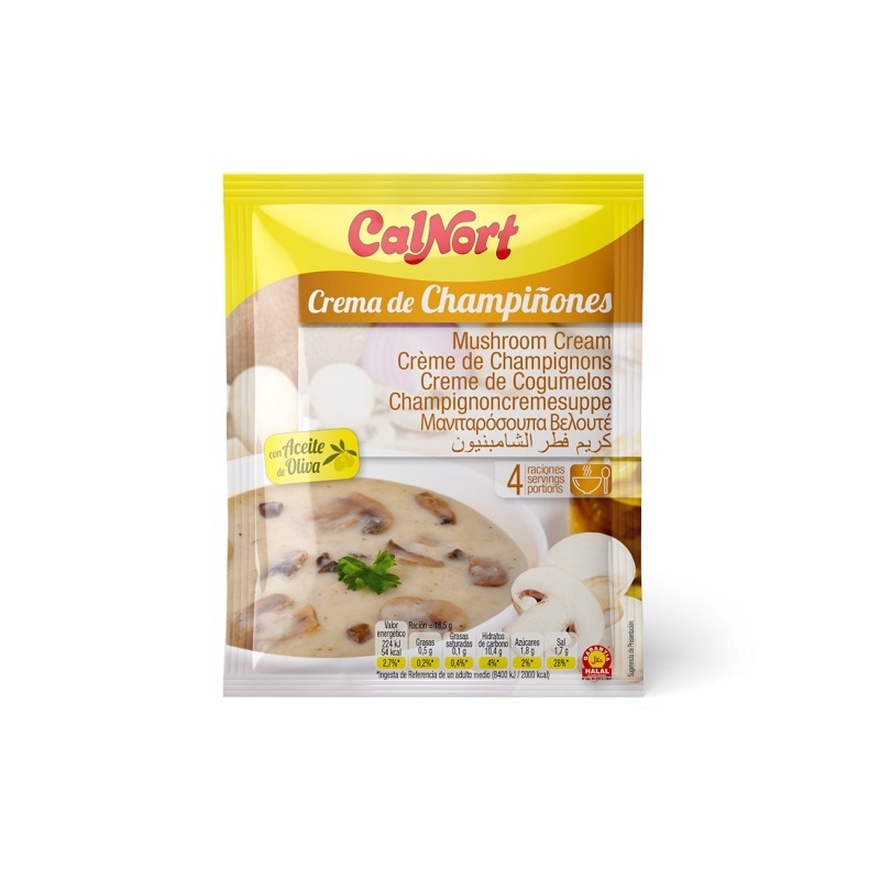 Calnort Soppa Champinjon 66g*24 TEXT