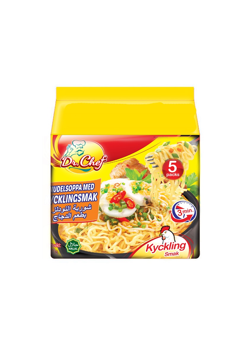 Dr kyckling nudlar 60gr*40