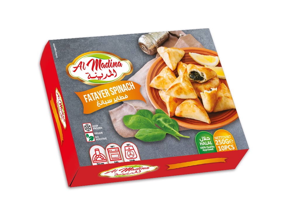 ALM Fatayer Spenat 250 g × 12
