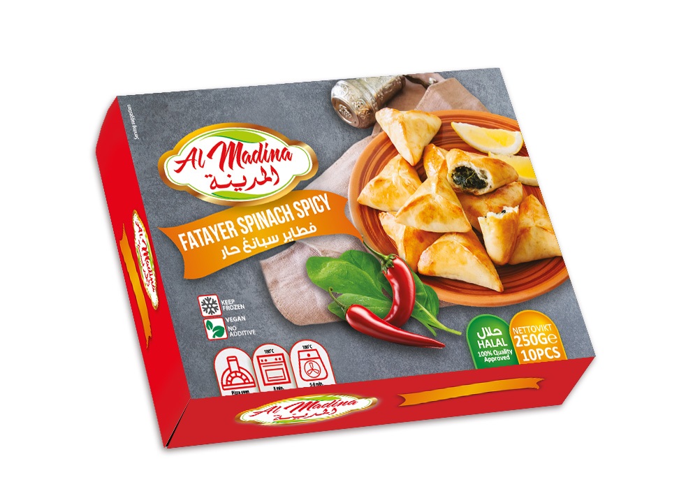 ALM Fatayer Spenat Stark 250 g × 12