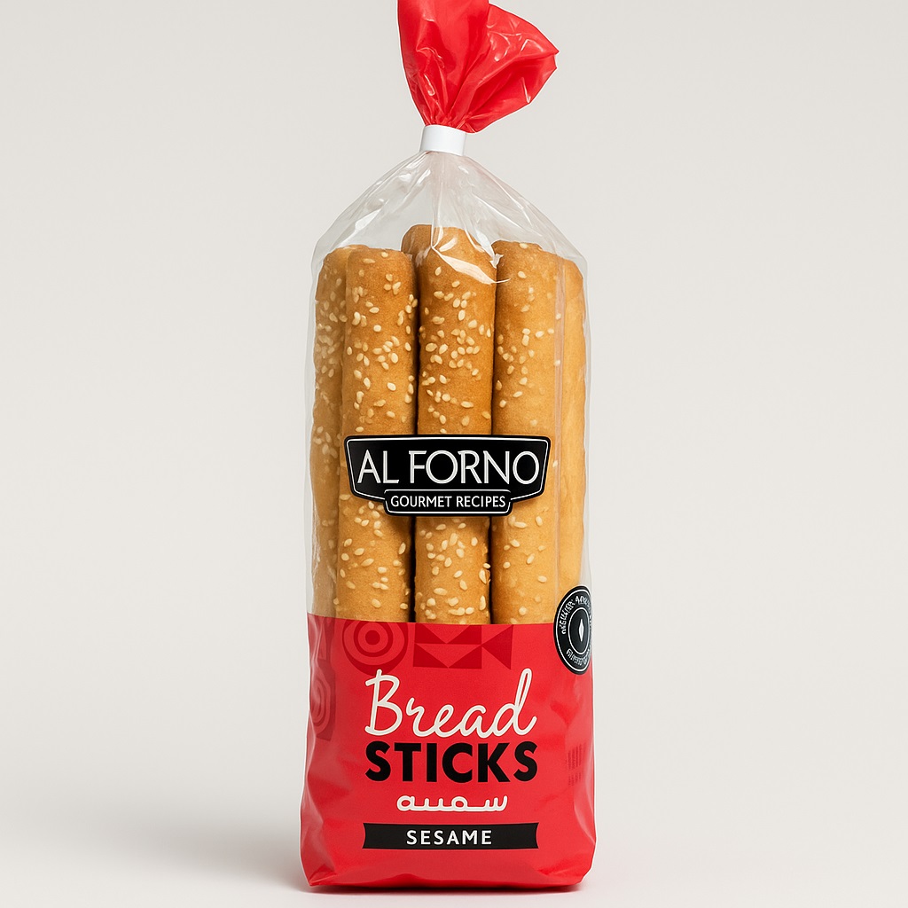 Al Forno Breadsticks Longo Sesame 250gr*16 TEXT