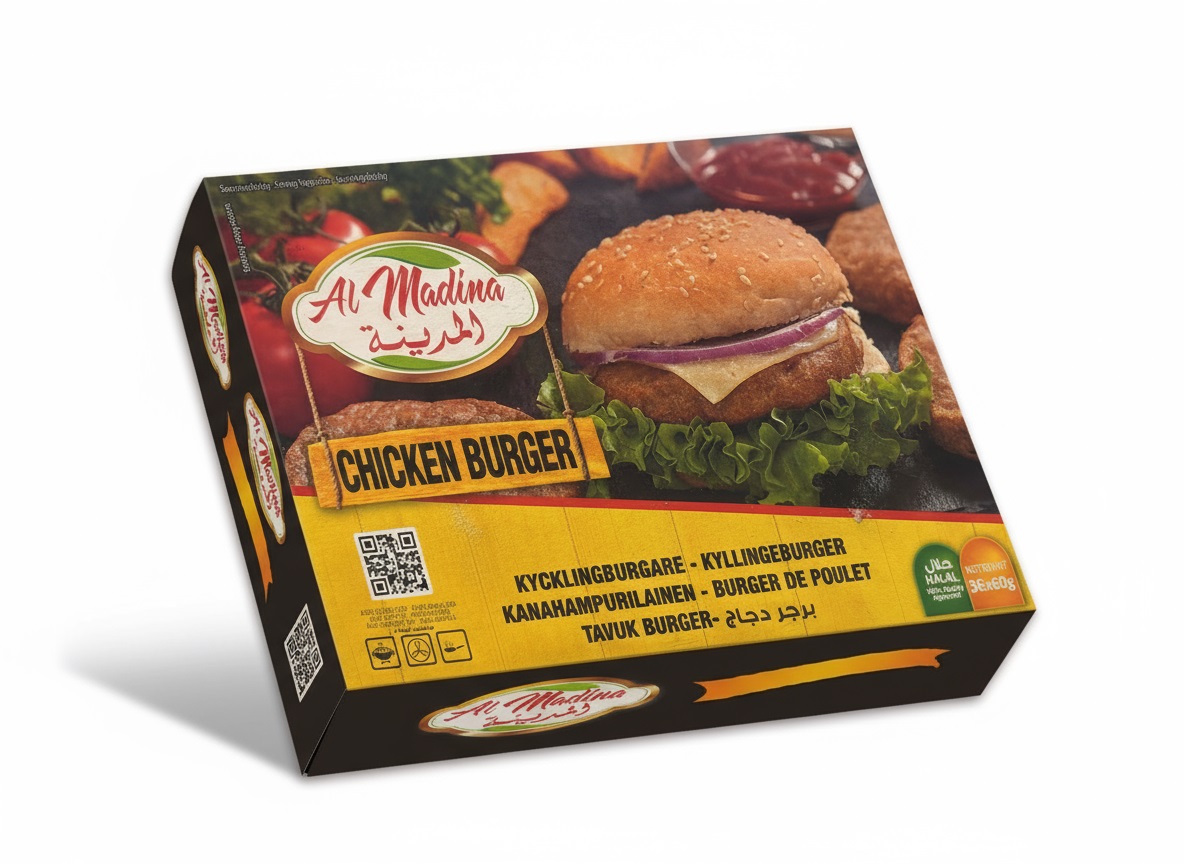 ALM Chicken Burger 60gr*36*6