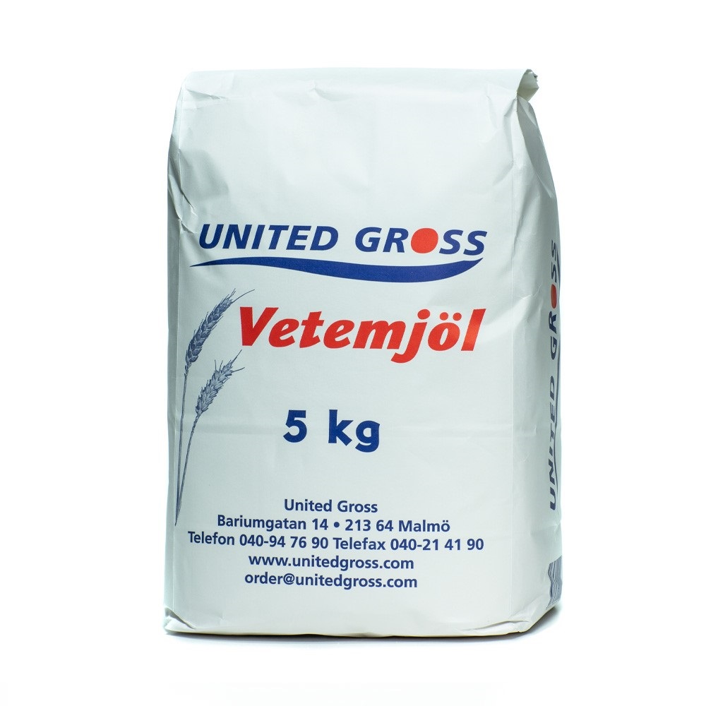Vetemjöl United Gross 5kg