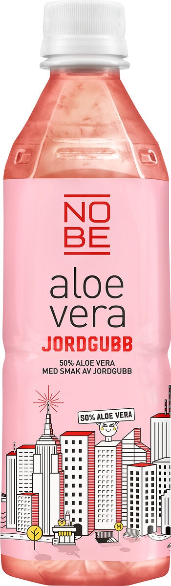 Aloe Vera Jordgubb  500ml*20