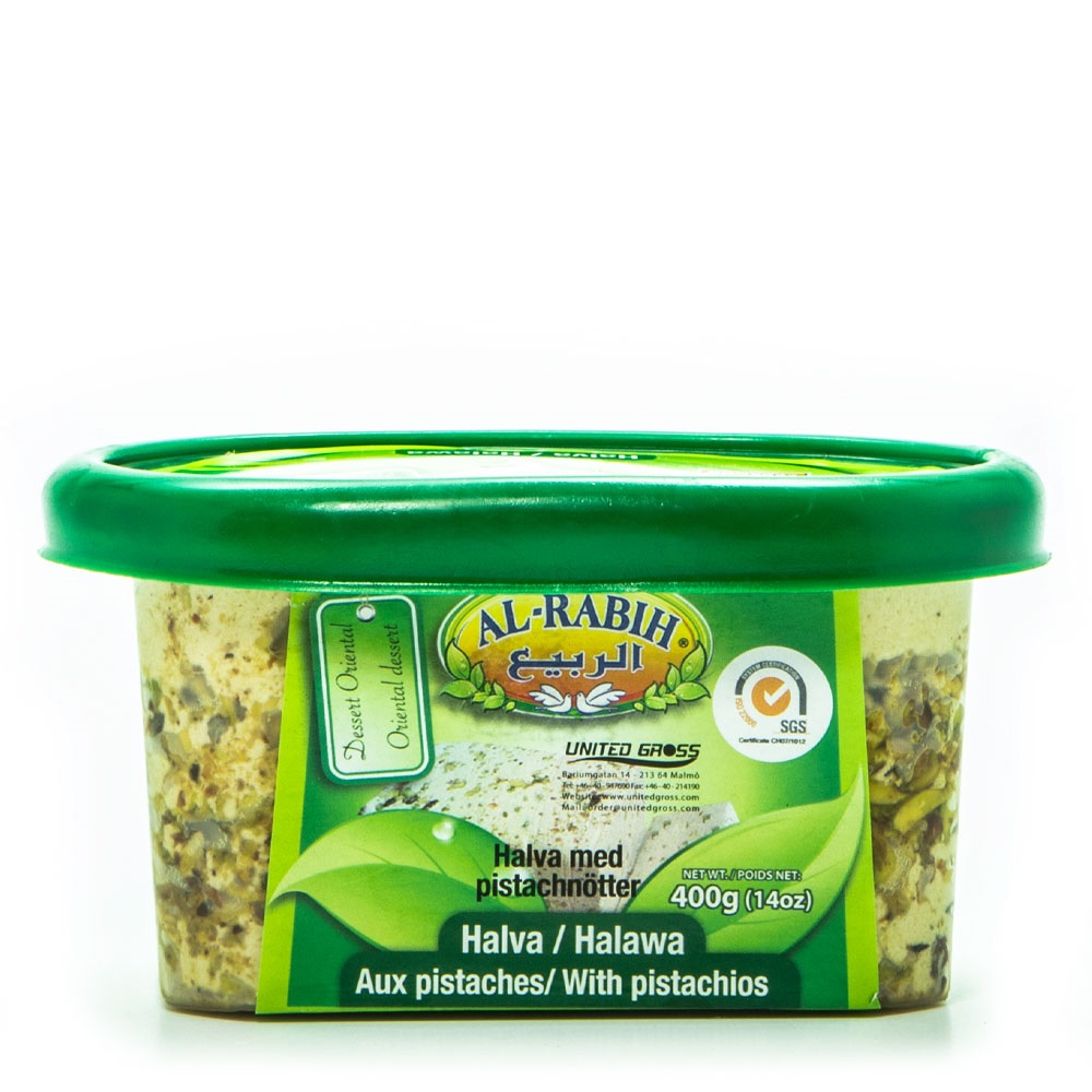 ALR Halwa Med Pistage 400g*12