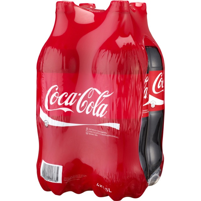 Coca Cola 1,5L 4 pack