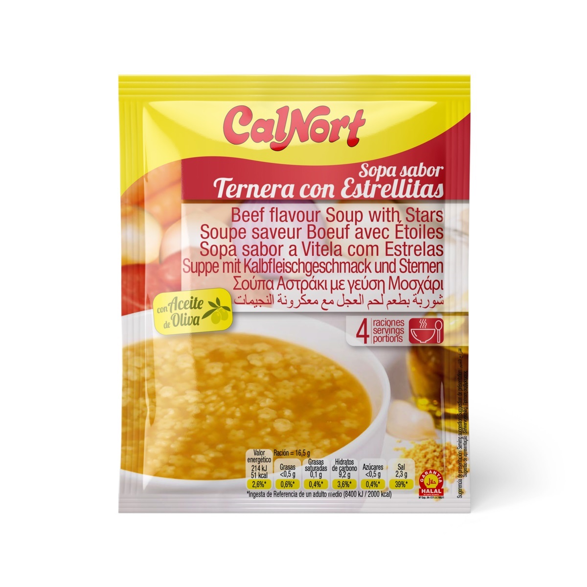 CalNort Soppa OX 66g*24 TEXT