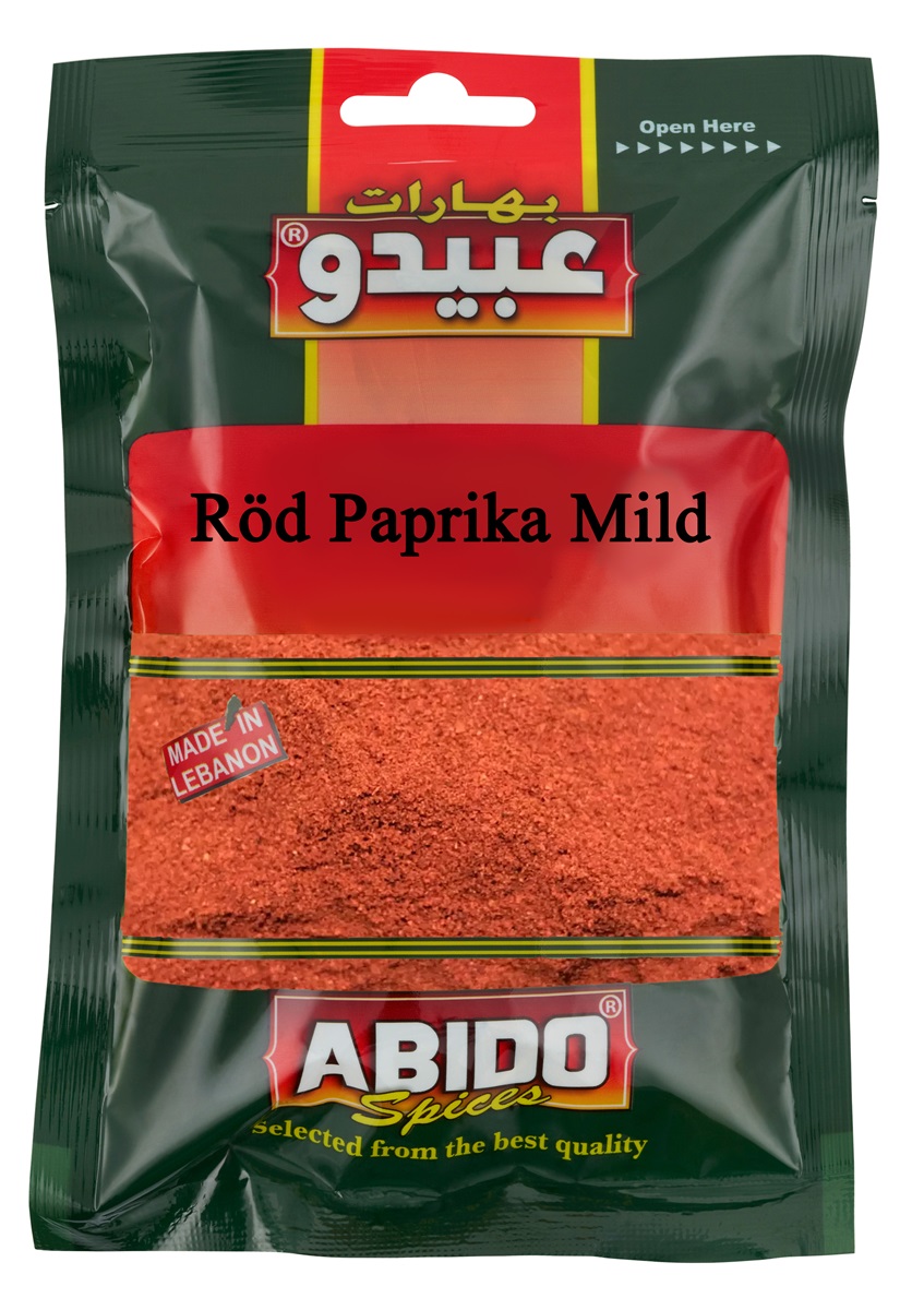 Abi Röd Paprika Mild 50g*10