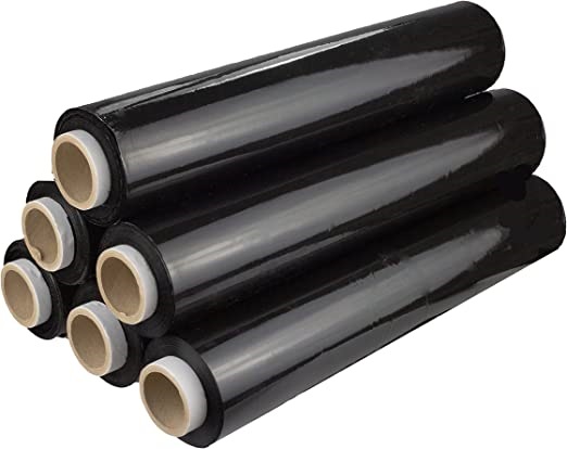 Plast Pallar HALV SVART