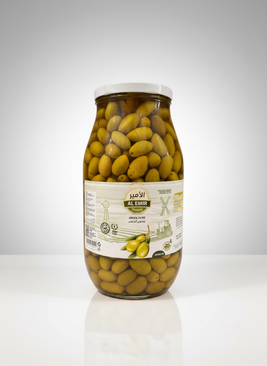 Al emir Gröna Oliver Jumbo 2kg*4