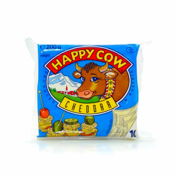 Happy Cow Ost Cheddar 200gr*24