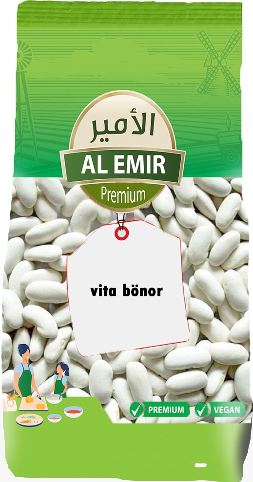 AM Vita bönor 500gr*16 Stand Up