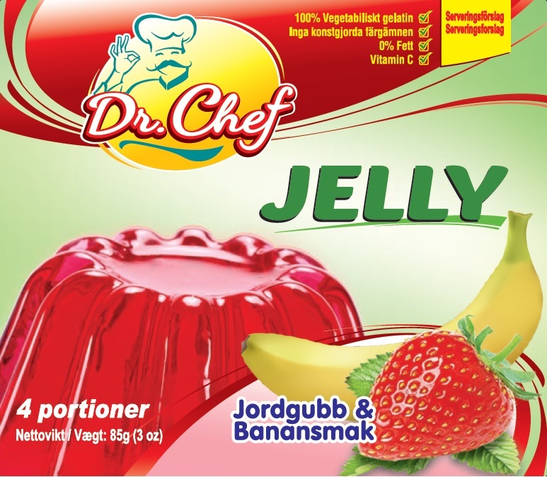 Dr Jelly straw/ban 85gr*72