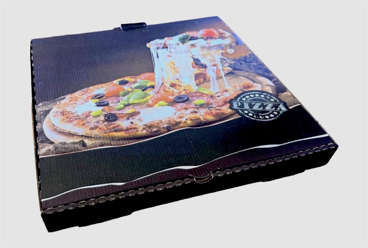 Pizzakartong 4 Färg 33*33*3,5  100st